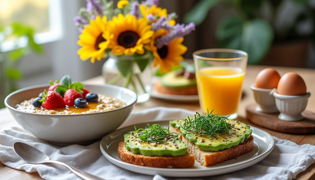 découvrez nos conseils et idées de petits-déjeuners équilibrés pour bien commencer la journée. apprenez quels aliments privilégier le matin pour faire le plein d'énergie et rester en forme toute la journée.