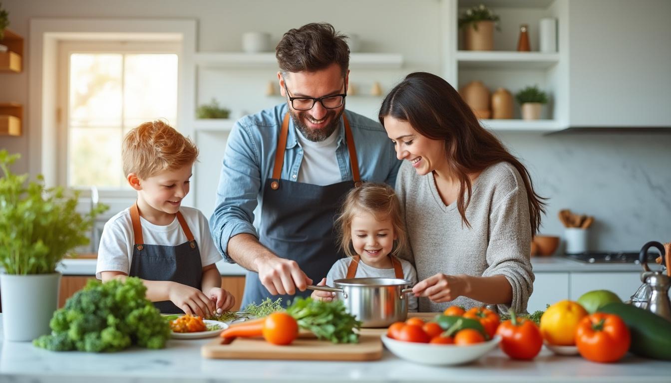 découvrez des idées de recettes rapides et faciles à préparer pour un dîner convivial avec les enfants ce soir. des plats simples, équilibrés et délicieux pour régaler toute la famille en un rien de temps !
