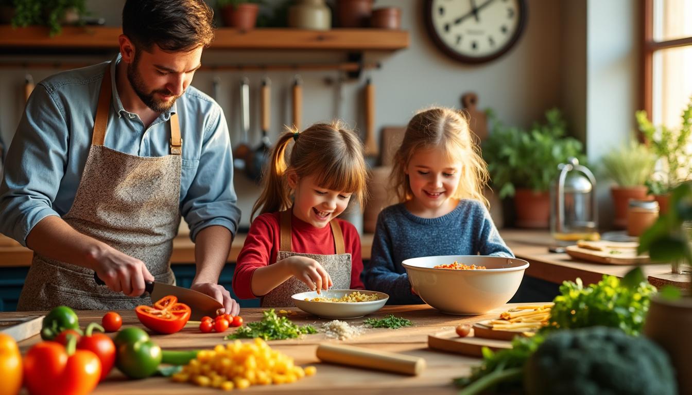 découvrez nos idées de recettes rapides et faciles pour préparer un dîner savoureux avec vos enfants ce soir. des plats simples, gourmands et adaptés aux petits comme aux grands pour un repas en famille réussi.