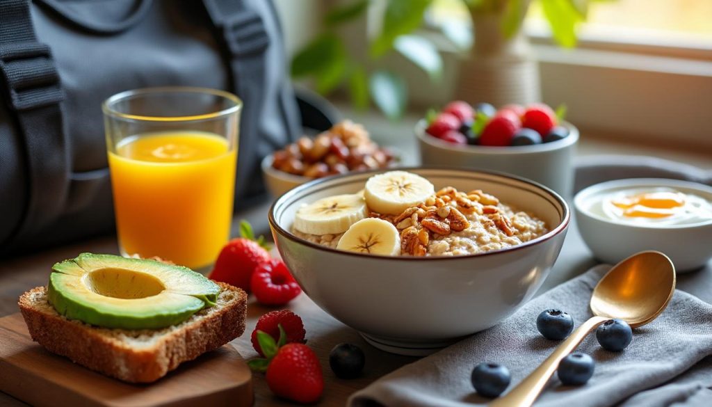 découvrez quoi manger au petit-déjeuner avant une séance de sport pour booster votre énergie, améliorer vos performances et bien démarrer la journée. conseils et exemples pour adapter votre repas selon vos objectifs sportifs.
