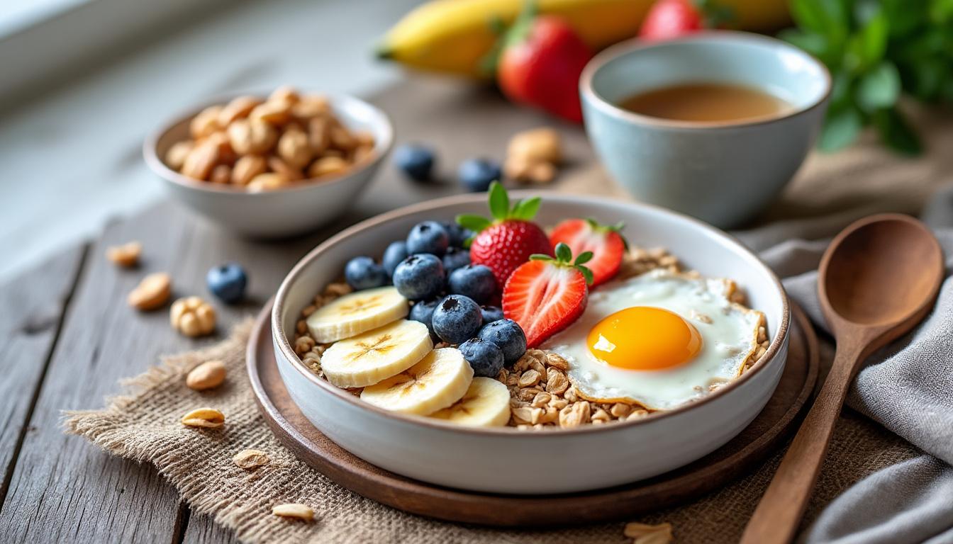 découvrez quels aliments privilégier au petit-déjeuner avant une séance de sport pour booster votre énergie, améliorer vos performances et favoriser la récupération. conseils et idées de repas adaptés à vos besoins sportifs.