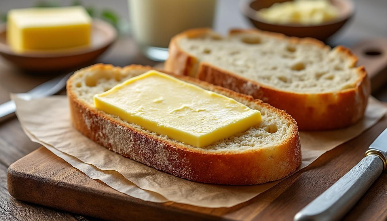 découvrez le nombre de calories dans une tartine de beurre en fonction de la taille de la portion. guide pratique pour mieux gérer votre apport calorique quotidien.