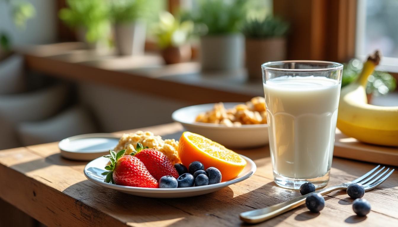 découvrez le nombre de calories dans un verre de lait demi-écrémé et ses bienfaits pour une alimentation équilibrée.