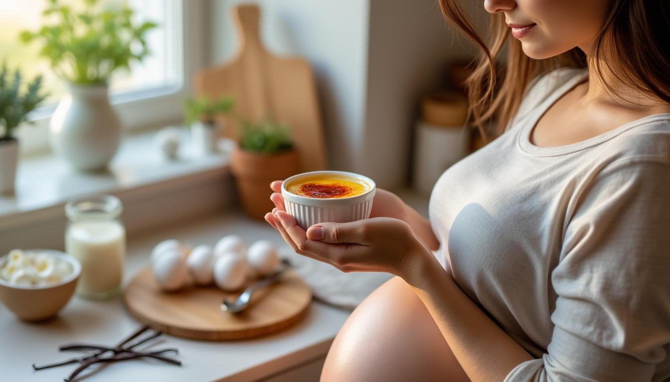 découvrez si la crème brûlée est sans danger pour les femmes enceintes et comment en consommer en toute sécurité pendant la grossesse.