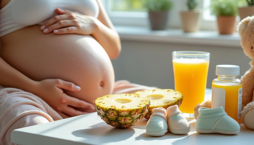 découvrez les bienfaits de l'ananas pendant la grossesse pour la santé de maman et le développement de bébé, ainsi que des conseils pour une consommation sécurisée.