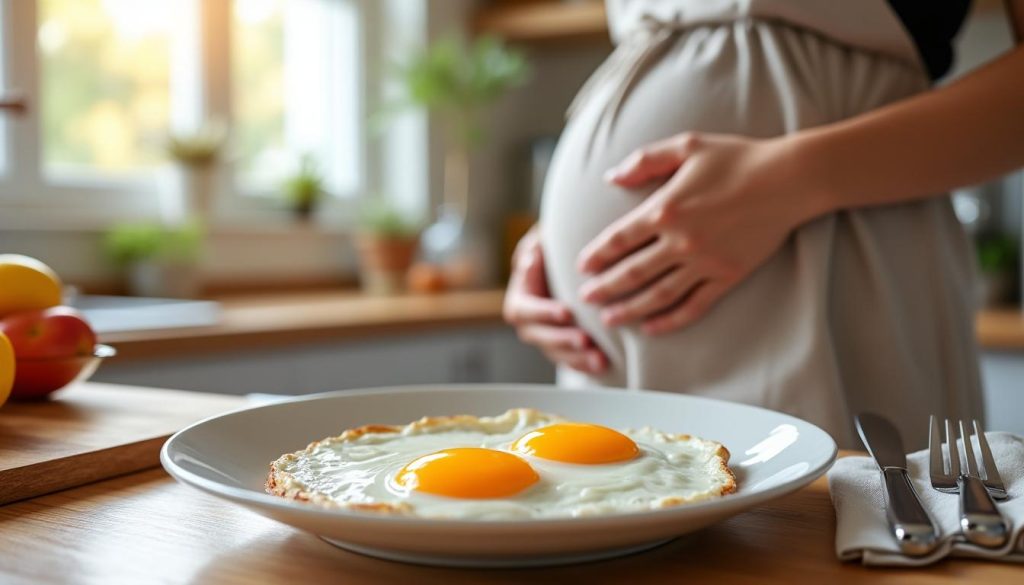 découvrez si les œufs au plat sont sûrs à consommer pendant la grossesse, avec des conseils pour protéger votre santé et celle de votre bébé.