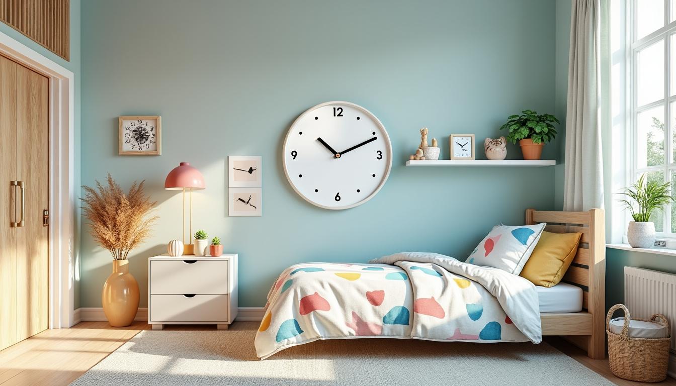 découvrez comment choisir une horloge o'clock parfaite pour la chambre de votre enfant, alliant sécurité, design et fonctionnalités adaptées à ses besoins.