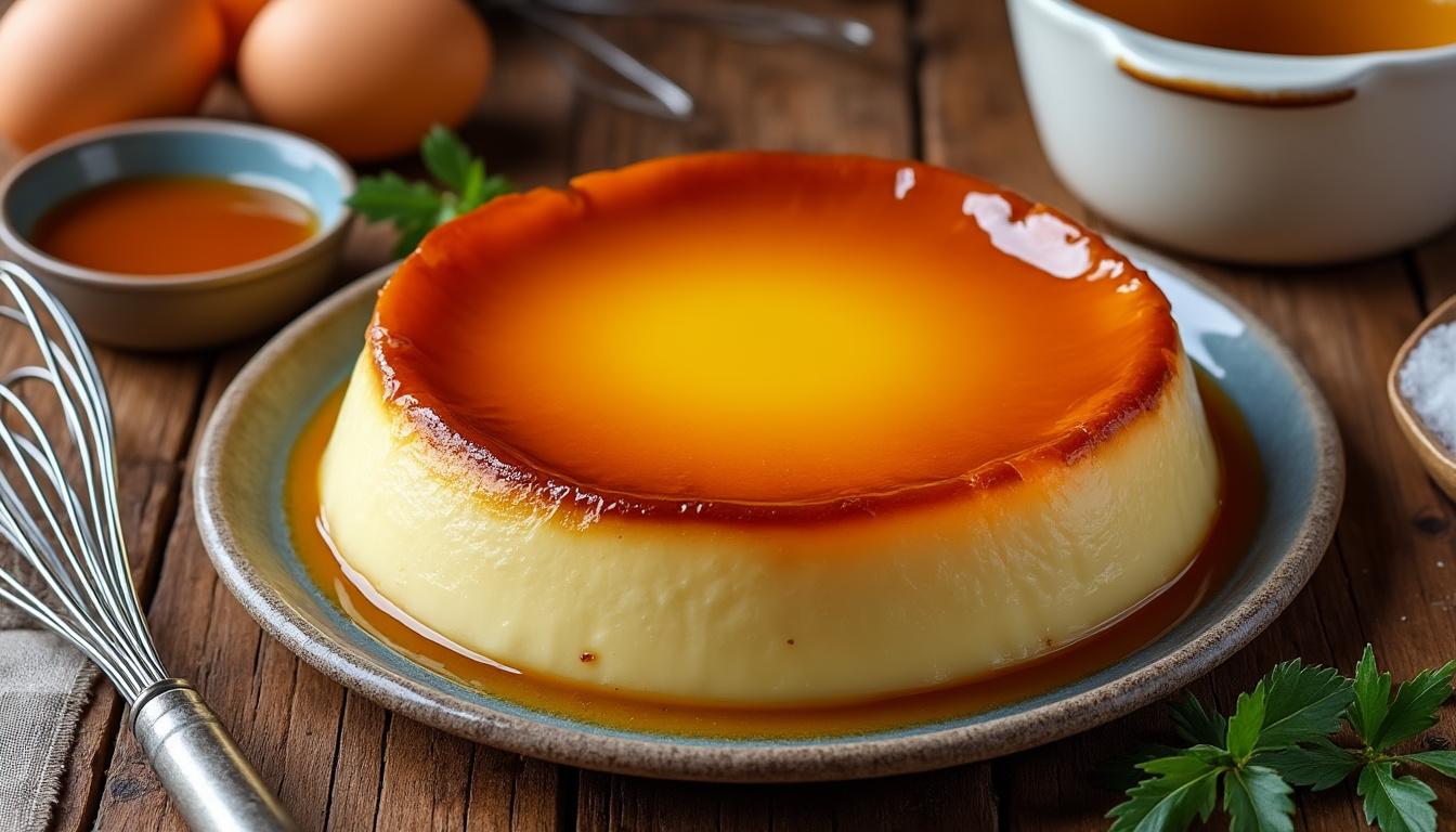 découvrez la recette traditionnelle du flan aux œufs à l'ancienne, facile à préparer au four, pour un dessert gourmand qui plaît à toute la famille.