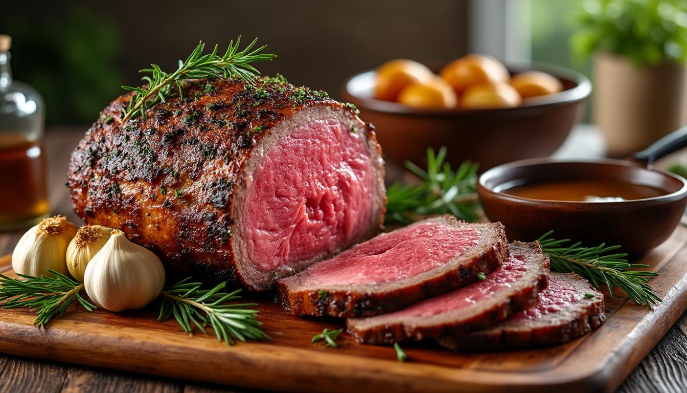 découvrez nos astuces infaillibles pour réussir un rôti de bœuf au four tendre et savoureux à chaque cuisson. conseils de préparation, cuisson parfaite et secrets de goût.