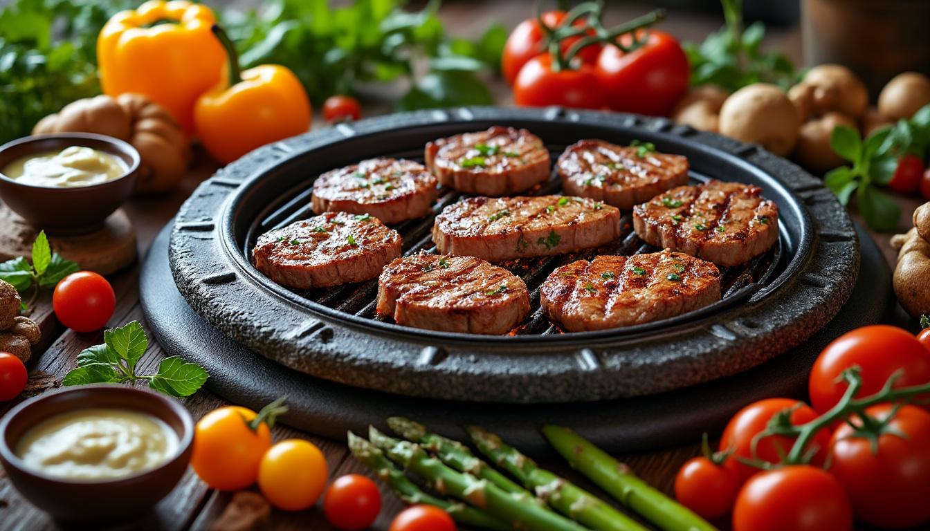 découvrez quelles garnitures accompagnent parfaitement la pierrade pour sublimer la saveur de votre viande grillée et rendre vos repas encore plus délicieux.