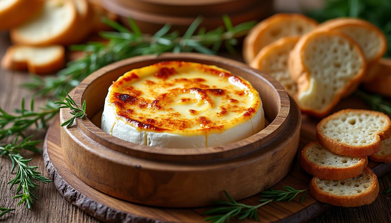 découvrez comment préparer un camembert au four parfaitement fondant grâce à notre astuce gourmande, idéale pour un apéritif convivial et savoureux.