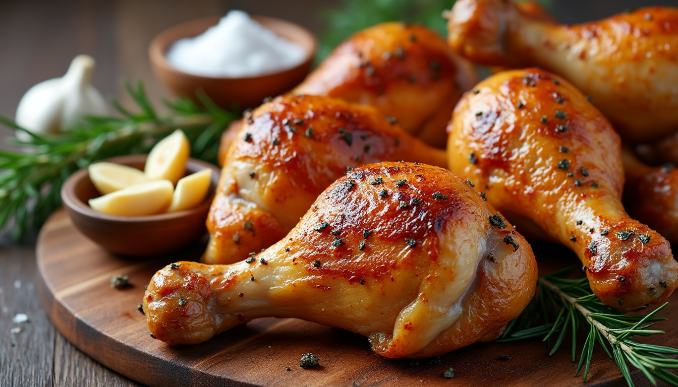 découvrez nos astuces pour réussir un pilon de poulet au four avec une peau croustillante et savoureuse à chaque cuisson.