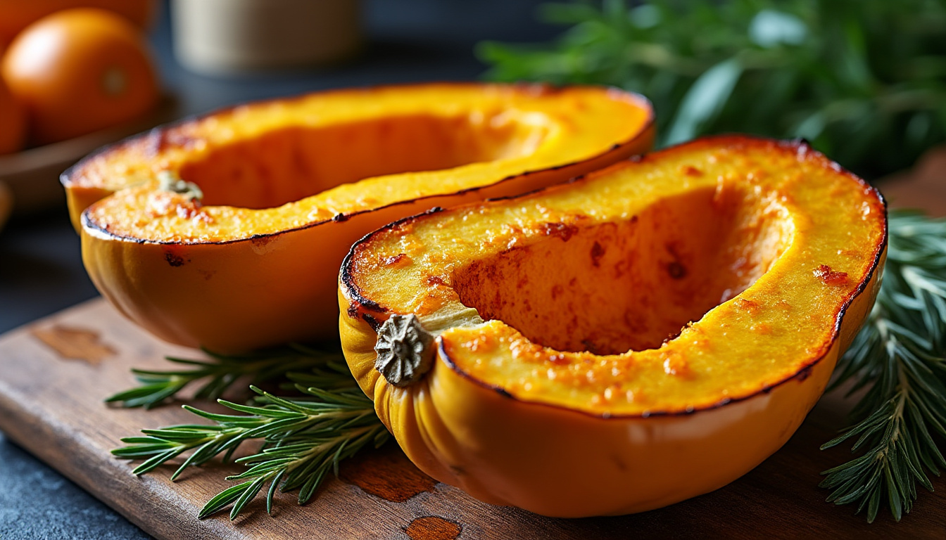 découvrez nos astuces simples pour réussir votre potimarron au four avec une peau croustillante et une chair fondante à chaque cuisson.