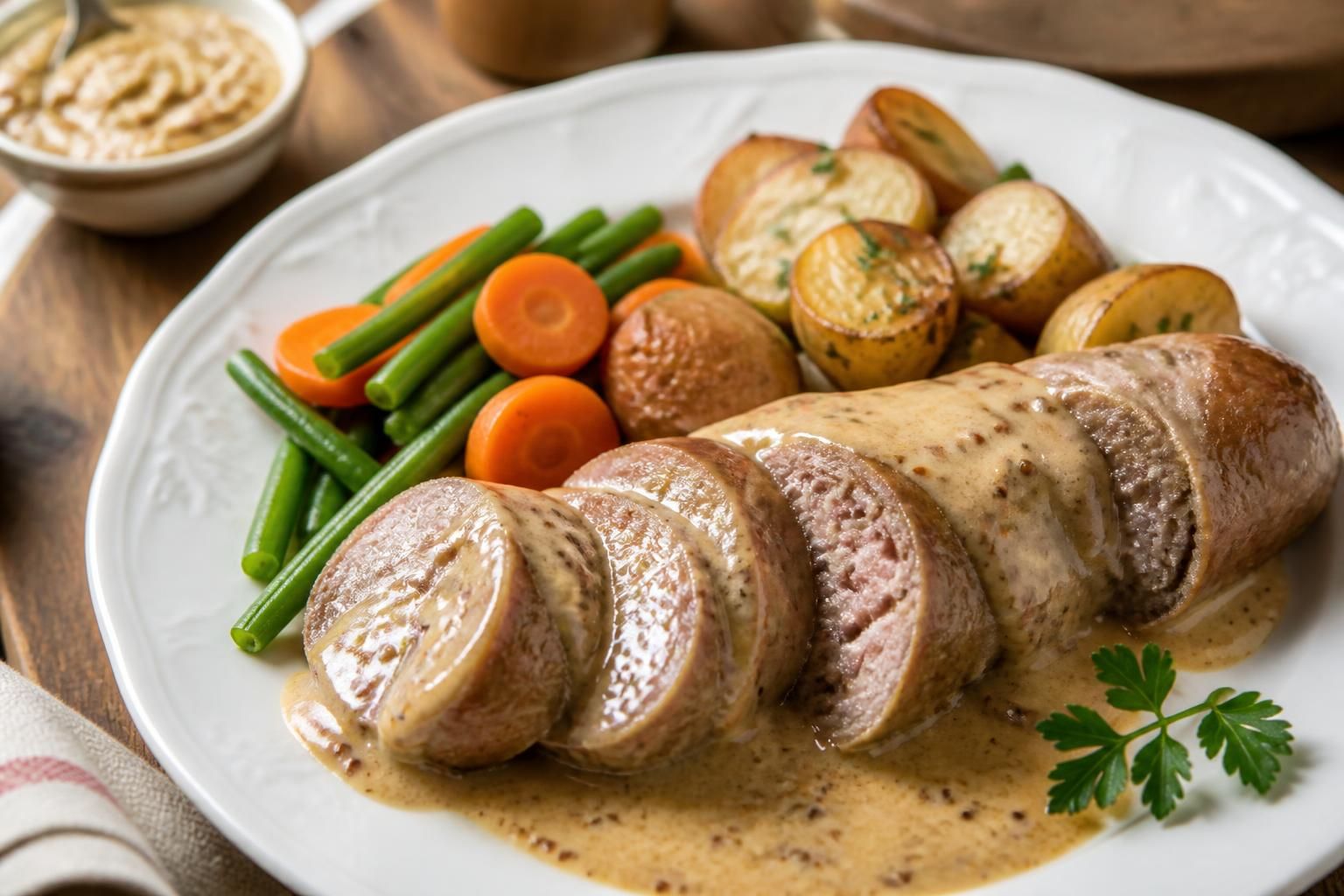 découvrez nos recettes d'andouillette au four à la moutarde, entre classiques savoureux et variantes gourmandes pour régaler toute la famille.