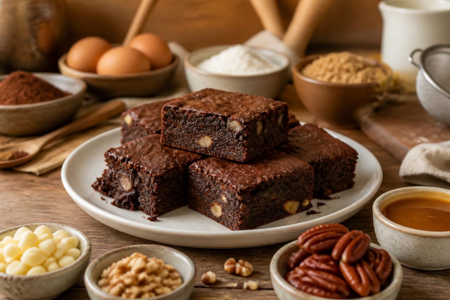 découvrez notre recette de brownie chocolat aux noix, accompagnée de variantes gourmandes et d'astuces pour réussir un dessert fondant et savoureux à chaque fois.