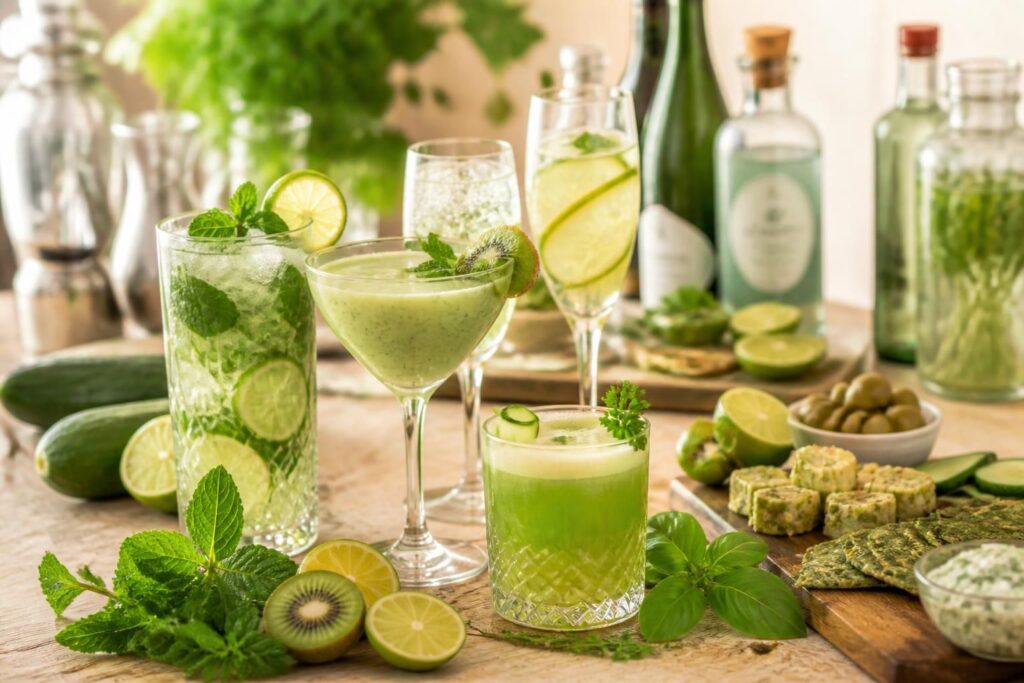 découvrez des idées de boissons et recettes originales pour un apéro vert réussi, parfait pour vos soirées conviviales en toute fraîcheur.