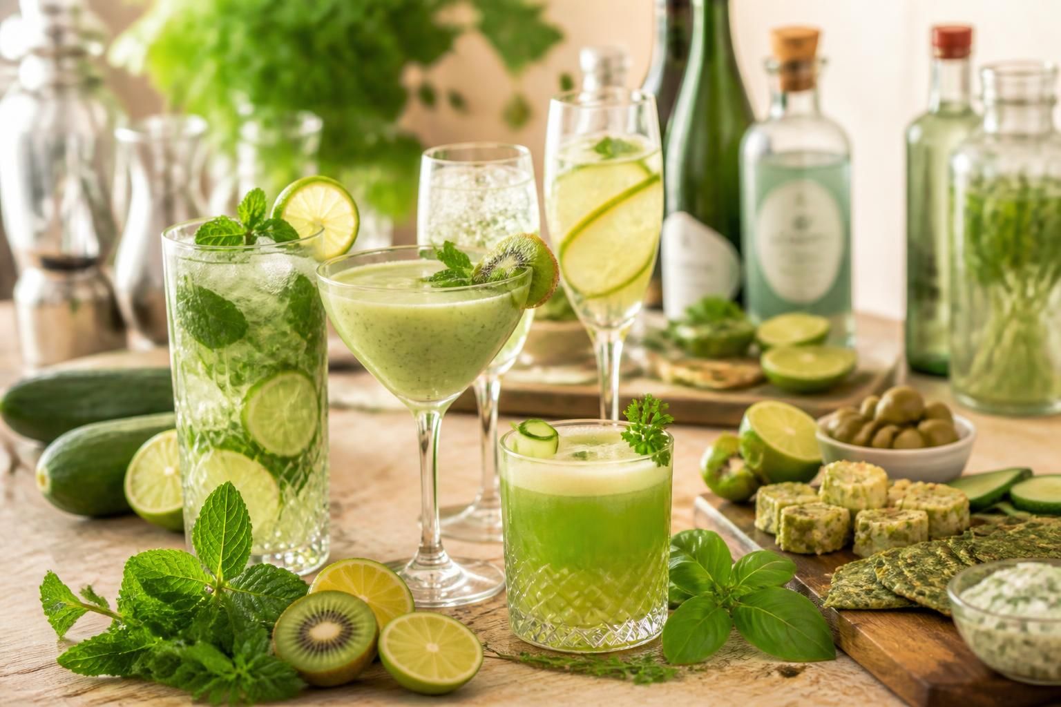 découvrez des idées de boissons et recettes originales pour un apéro vert réussi, parfait pour vos soirées conviviales en toute fraîcheur.