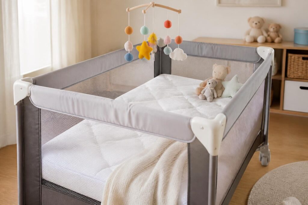 découvrez comment bien choisir un matelas lit parapluie confortable pour votre bébé afin d'assurer son confort et un sommeil réparateur en toute sécurité.