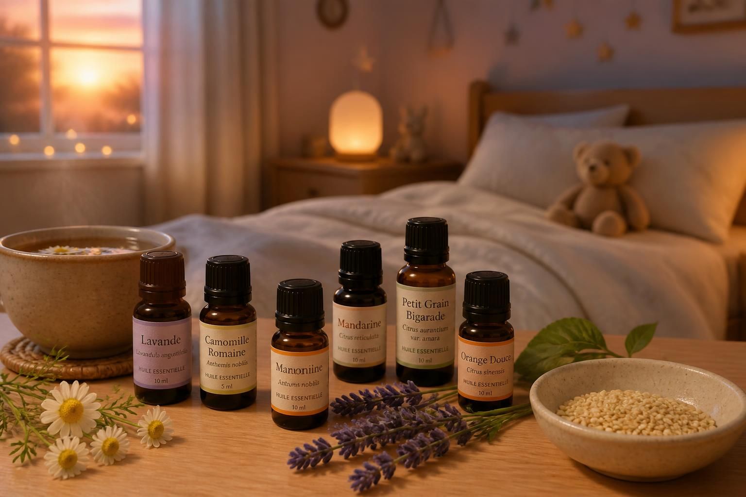 découvrez quelles huiles essentielles sont efficaces contre l'anxiété, pour mieux gérer le stress, améliorer le sommeil et apaiser les enfants.