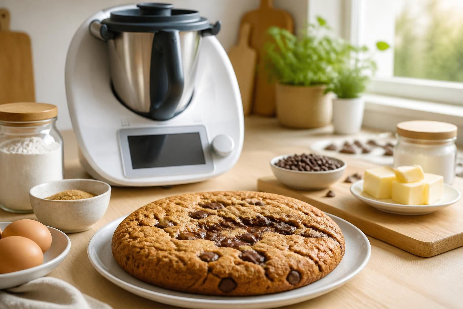 découvrez nos recettes gourmandes de maxi cookie moelleux et les astuces thermomix pour les réussir à coup sûr. faites plaisir à toute la famille avec des desserts faciles et délicieux.