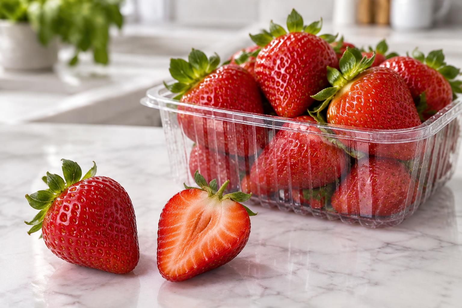 découvrez combien de calories contient une fraise ou une barquette, avec des repères simples selon le poids et la portion.